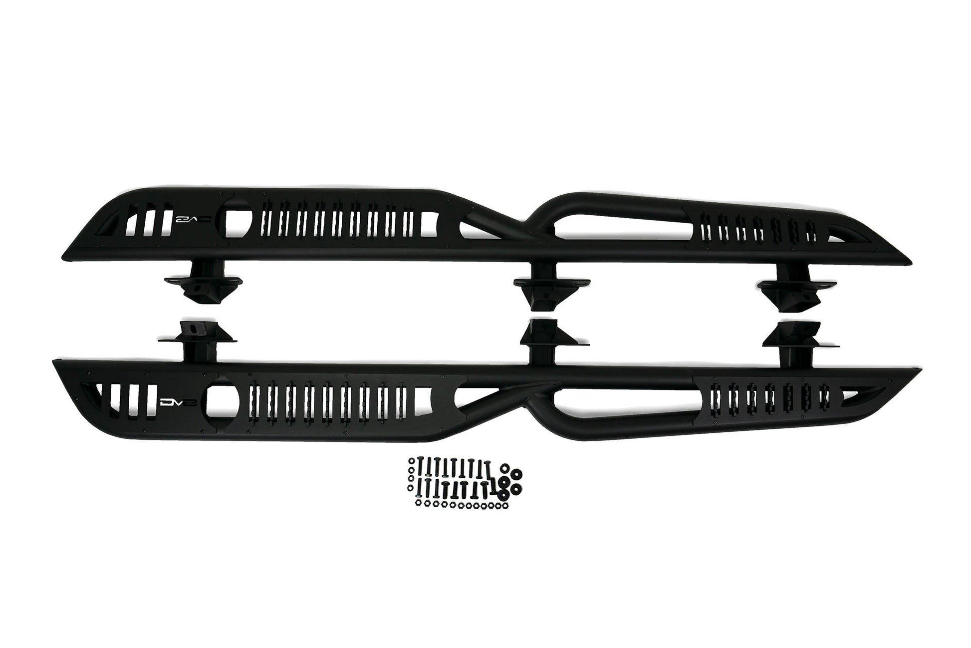2021 2024 Ford Bronco 4 Door OE Plus Series Side Steps DV8 Offroad-6
