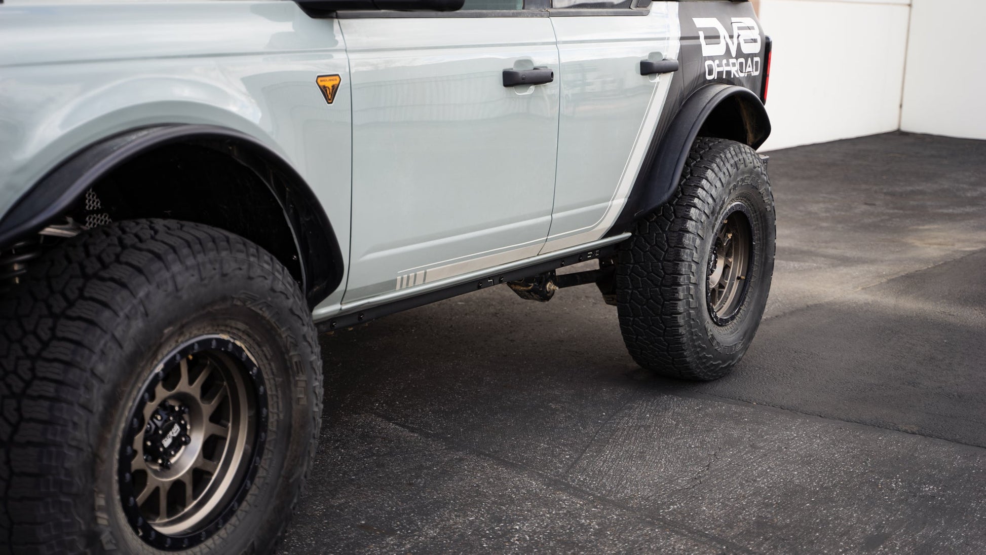 2021 2024 Ford Bronco 4 Door Pinch Weld Covers DV8 Offroad-1
