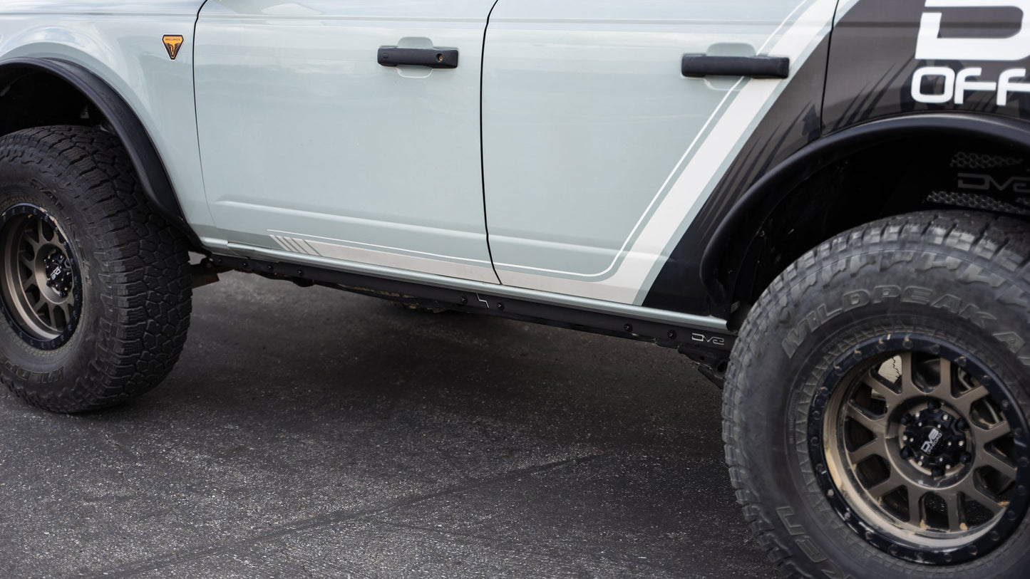2021 2024 Ford Bronco 4 Door Pinch Weld Covers DV8 Offroad-5