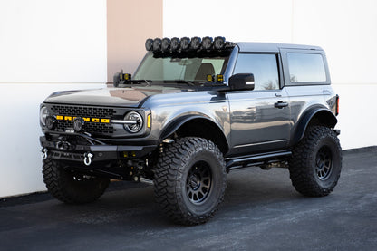 2021 2024 Ford Bronco Fs 15 Series 2 Door Rock Sliders DV8 Offroad-3
