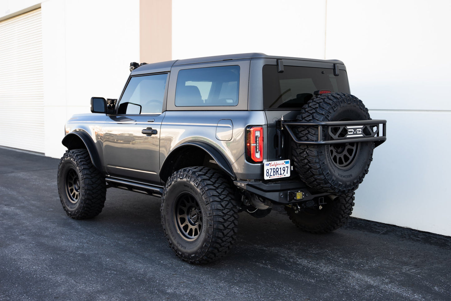2021 2024 Ford Bronco Fs 15 Series 2 Door Rock Sliders DV8 Offroad-5