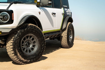 2021 2024 Ford Bronco Fs 15 4 Door Rock Sliders V2 DV8 Offroad-5