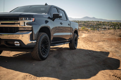 2019 2024 GMC Sierra 1500 & Chevrolet Silverado 1500 Crew Cab OE Plus Side Steps DV8 Offroad-7