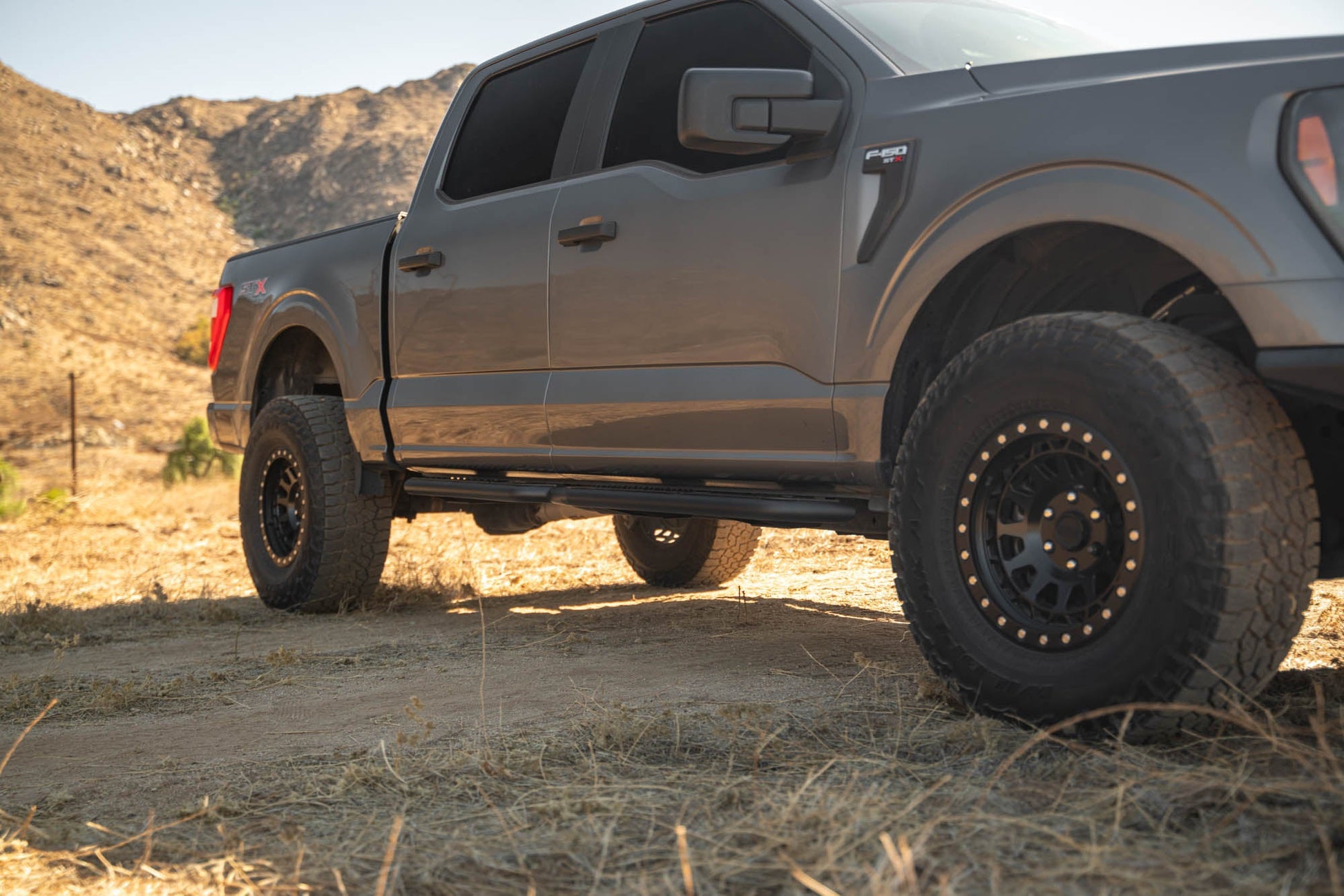 2015 2024 Ford F 150 OE Plus Side Steps DV8 Offroad-6