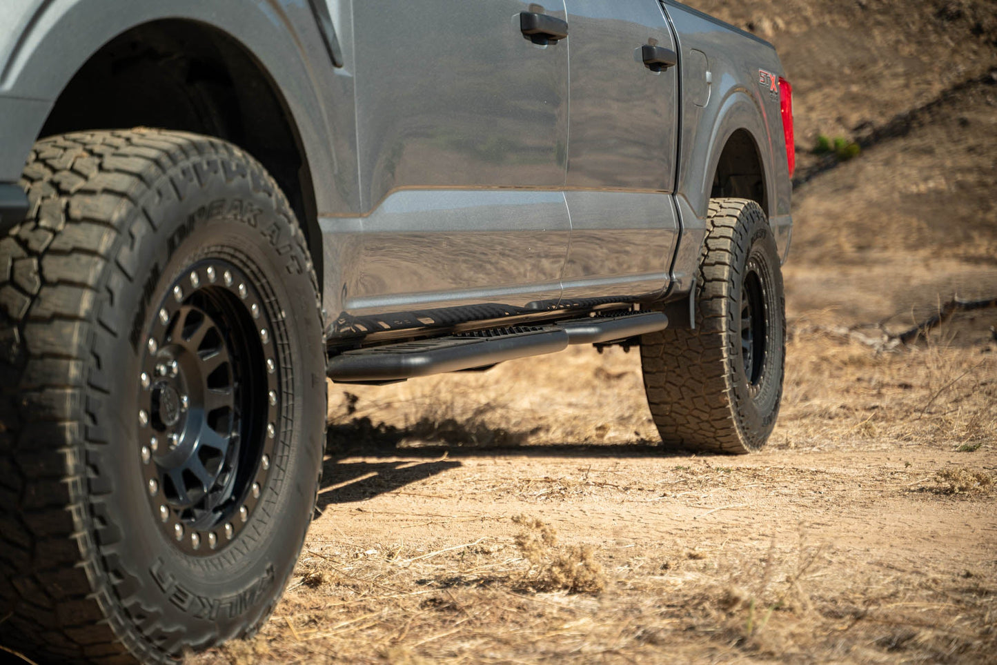 2015 2024 Ford F 150 OE Plus Side Steps DV8 Offroad-10