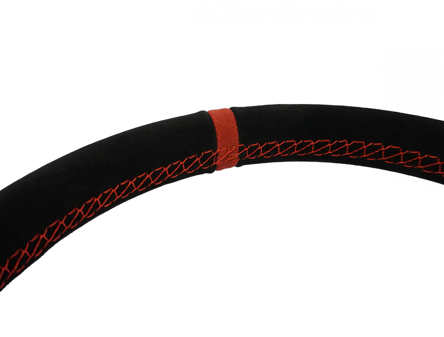 Deep Dish Suede Steering Wheel 13 Inch Diameter PRP Seats-2