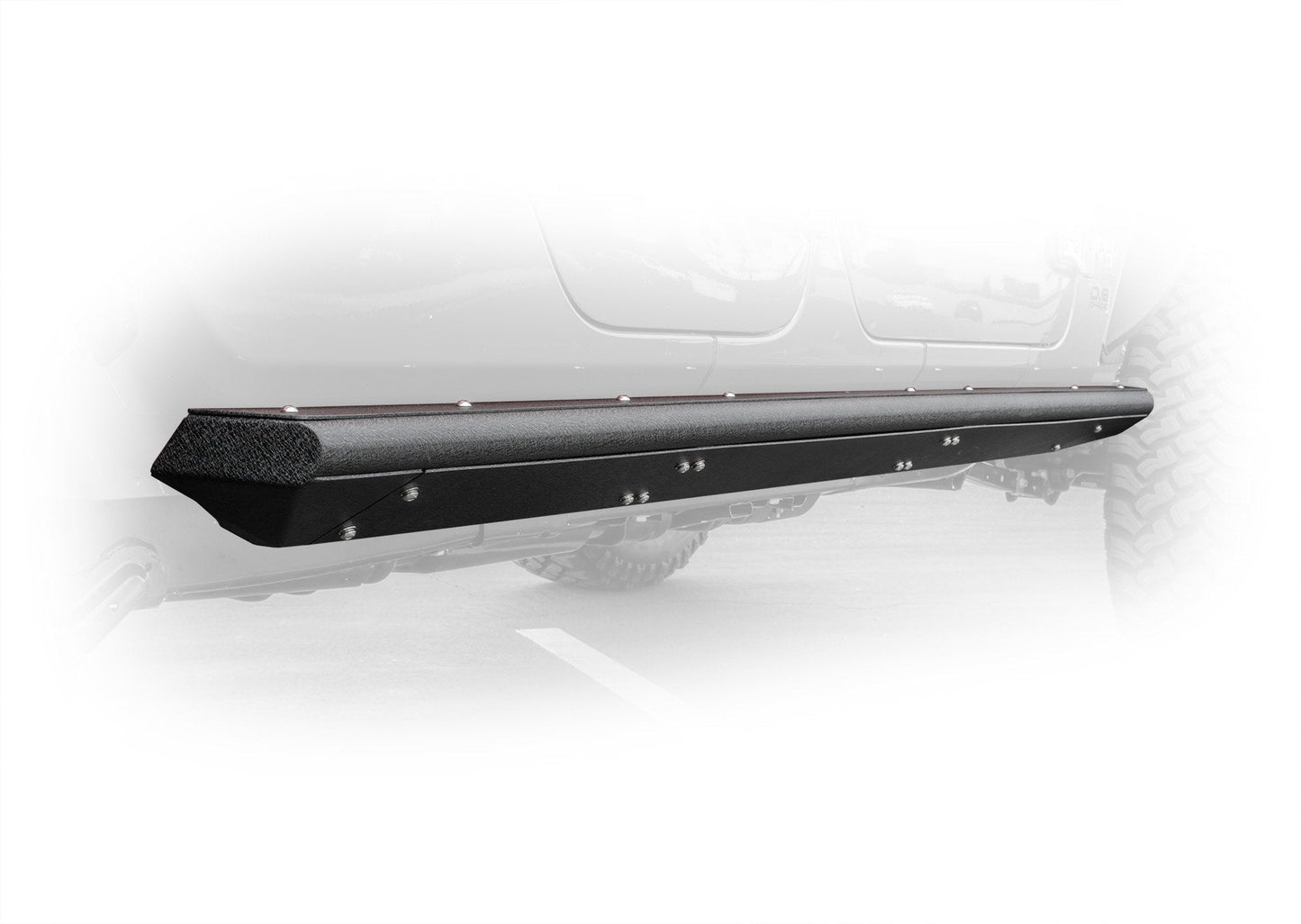 2020 2025 Jeep Gladiator JT Rock Sliders With Step DV8 Offroad-5