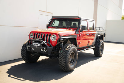 2020 2025 Jeep Gladiator JT OE Plus Side Steps DV8 Offroad-2