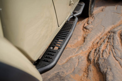 2020 2025 Jeep Gladiator JT OE Plus Side Steps DV8 Offroad-14