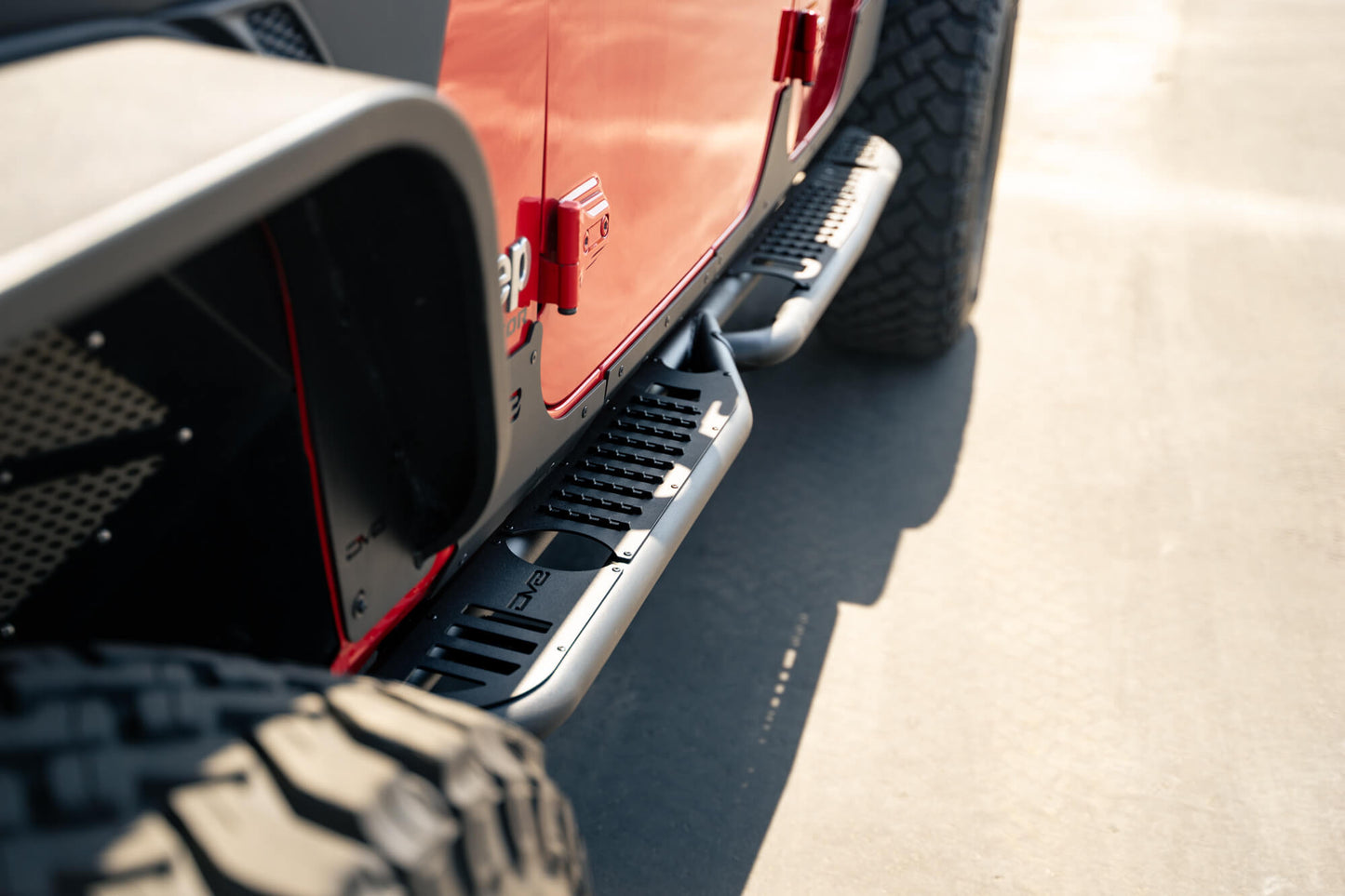 2020 2025 Jeep Gladiator JT OE Plus Side Steps DV8 Offroad-3