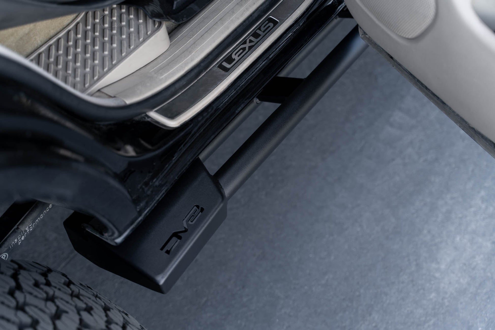 2003 2009 Lexus Gx 470 Fs 15 Rock Sliders DV8 Offroad-1