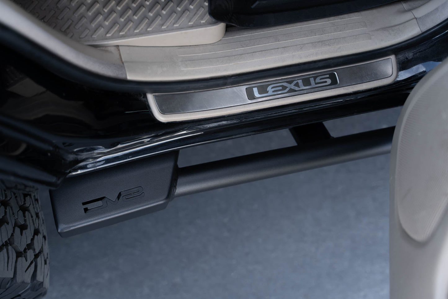 2003 2009 Lexus Gx 470 Fs 15 Rock Sliders DV8 Offroad-2