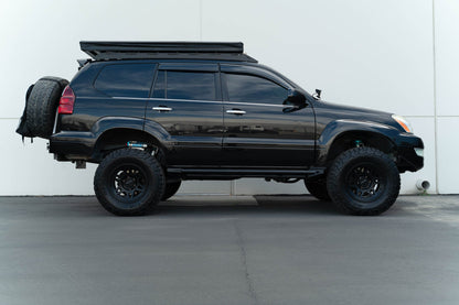 2003 2009 Lexus Gx 470 Fs 15 Rock Sliders DV8 Offroad-3