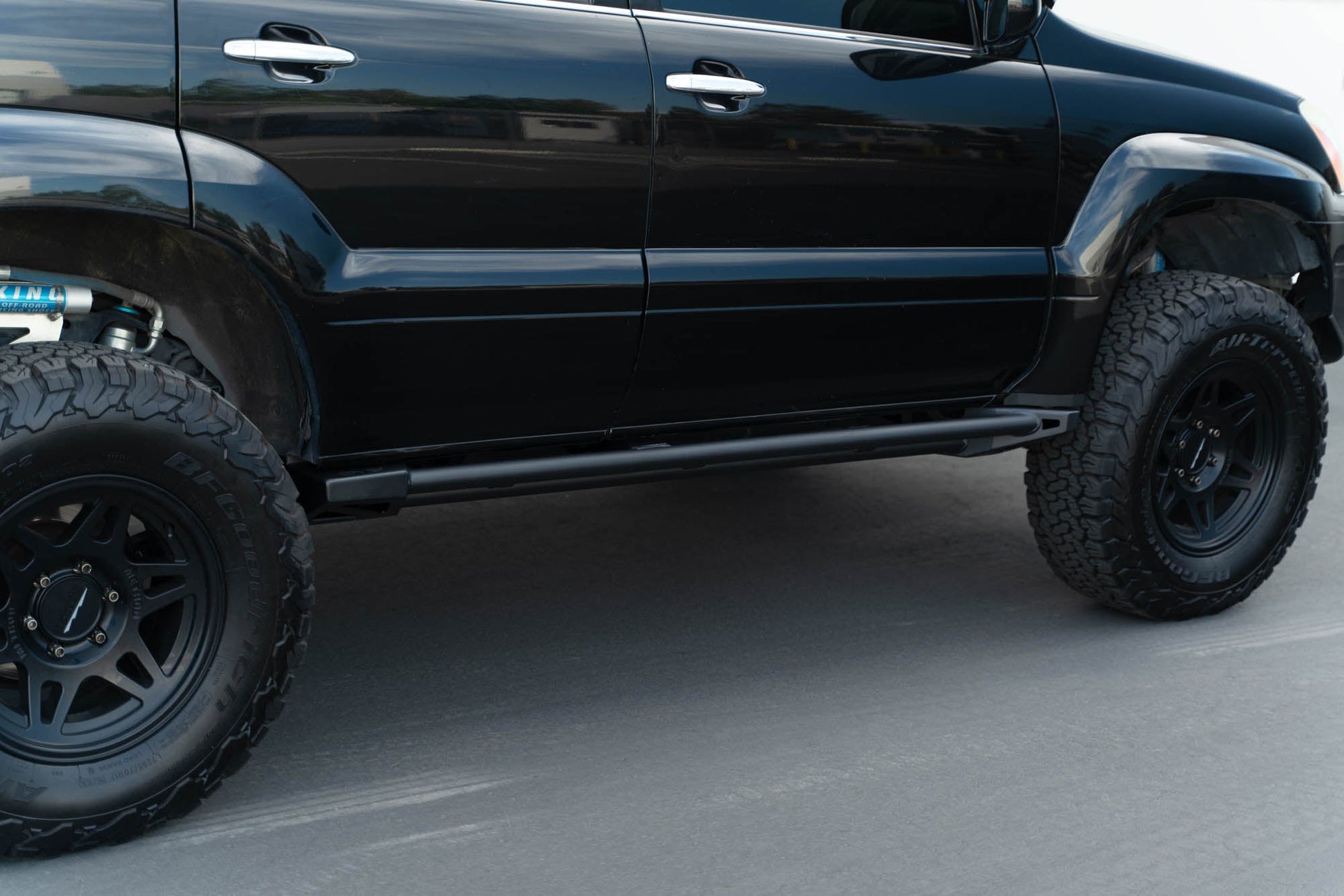 2003 2009 Lexus Gx 470 Fs 15 Rock Sliders DV8 Offroad-4