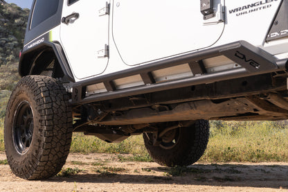 2007 2018 Jeep Wrangler JK 4 Door Rock Sliders DV8 Offroad