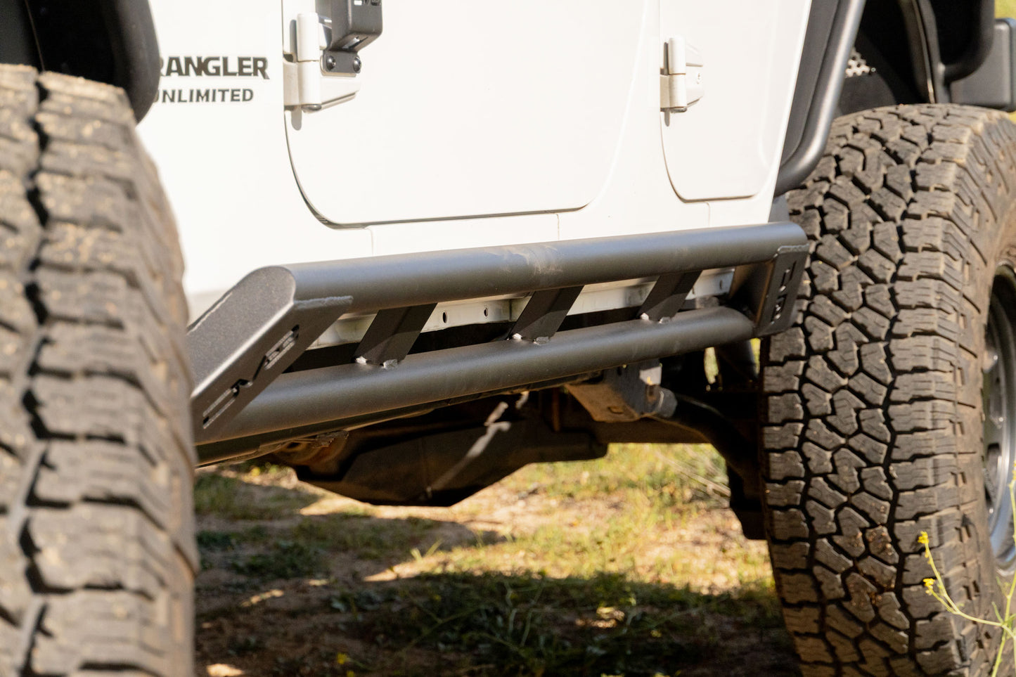 2007 2018 Jeep Wrangler JK 4 Door Rock Sliders DV8 Offroad-5