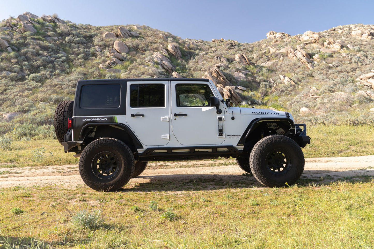 2007 2018 Jeep Wrangler JK 4 Door Rock Sliders DV8 Offroad-8