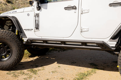 2007 2018 Jeep Wrangler JK 4 Door Rock Sliders DV8 Offroad-10