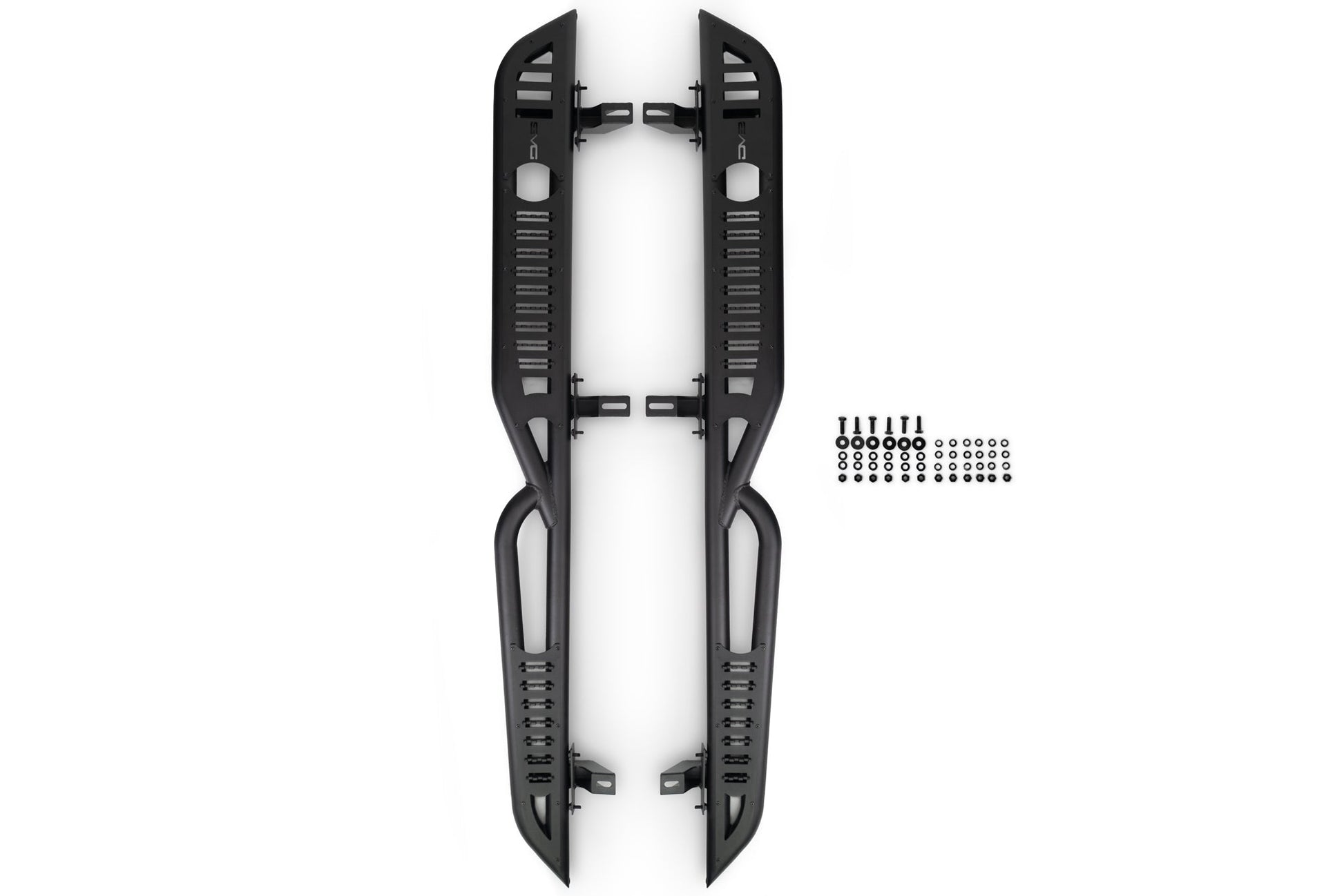 2007 2018 Jeep Wrangler JKU 4 Door OE Plus Side Steps DV8 Offroad-10