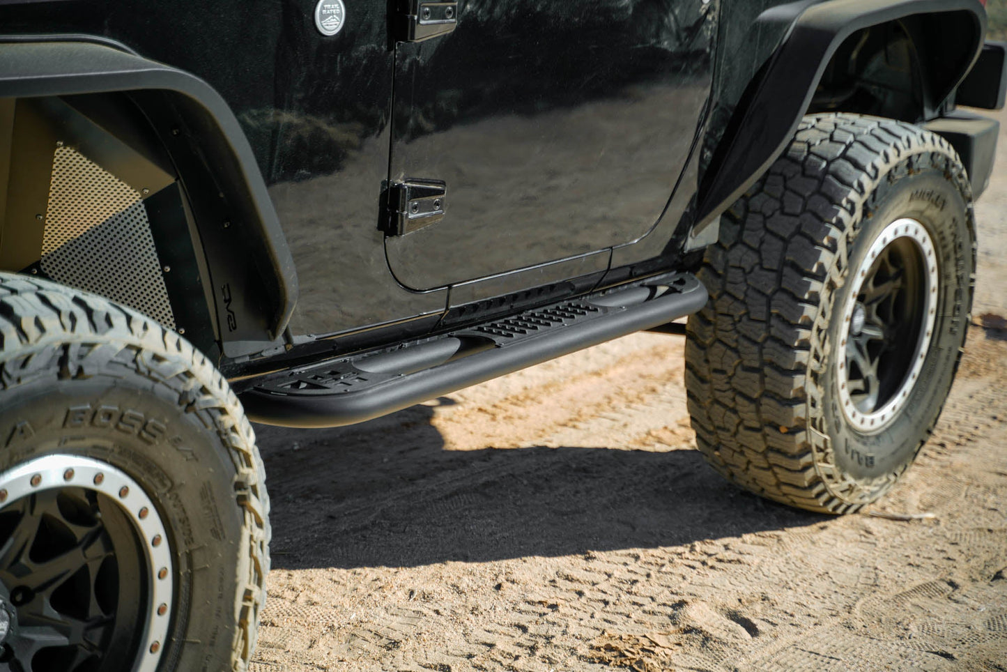 2007 2018 Jeep Wrangler JK 2 Door OE Plus Side Steps DV8 Offroad-10