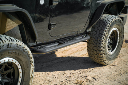2007 2018 Jeep Wrangler JK 2 Door OE Plus Side Steps DV8 Offroad-10