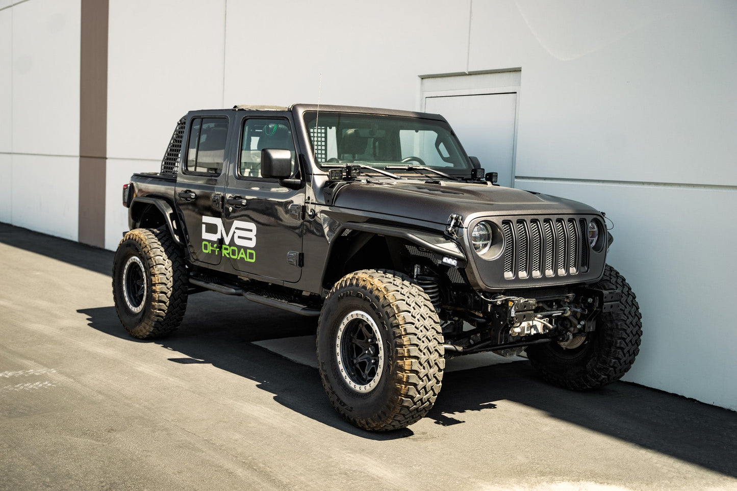 2018 2025 Jeep Wrangler JL JLU Oe Plus 4 Door Side Steps DV8 Offroad-1
