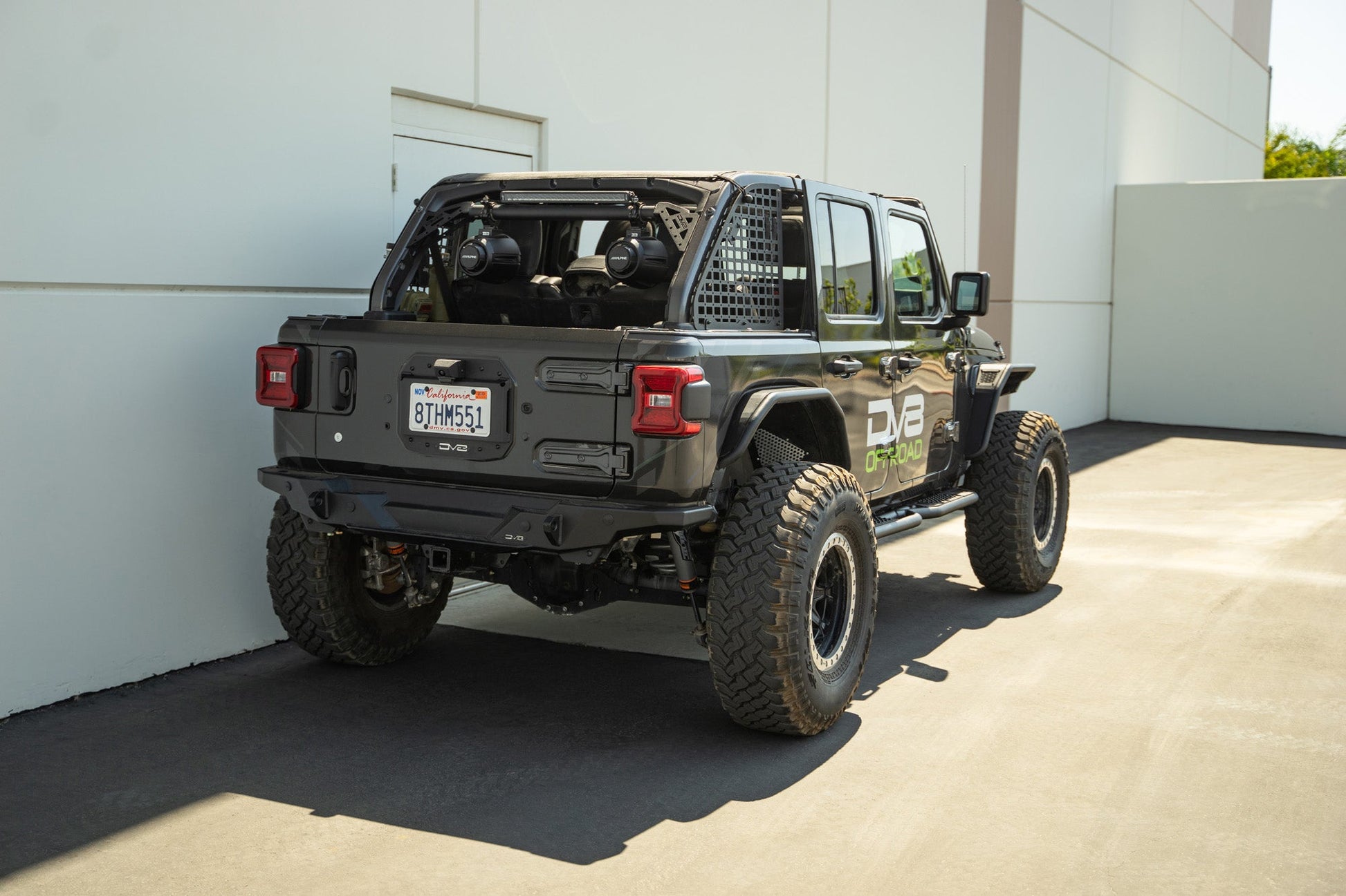 2018 2025 Jeep Wrangler JL JLU Oe Plus 4 Door Side Steps DV8 Offroad-2