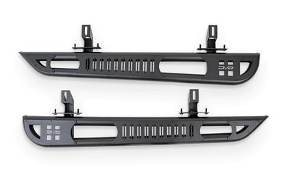 2018 2025 Jeep Wrangler JL 2 Door Oe Plus Side Steps DV8 Offroad