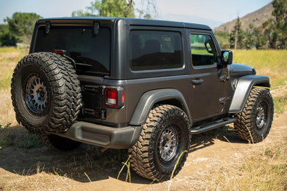 2018 2025 Jeep Wrangler JL 2 Door Oe Plus Side Steps DV8 Offroad-12