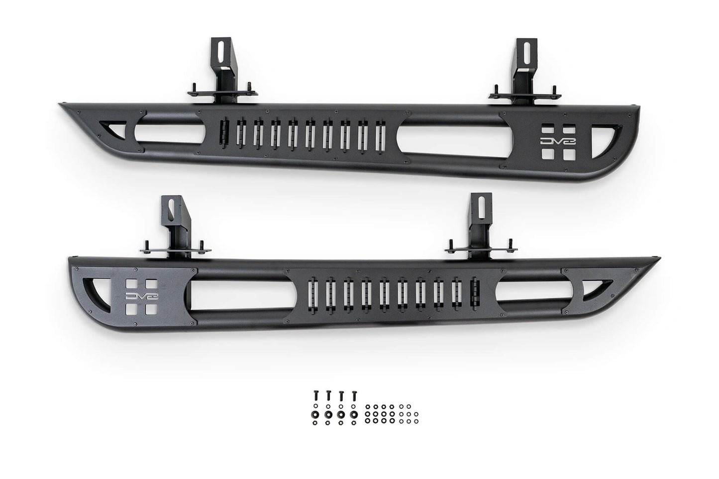 2018 2025 Jeep Wrangler JL 2 Door Oe Plus Side Steps DV8 Offroad-4