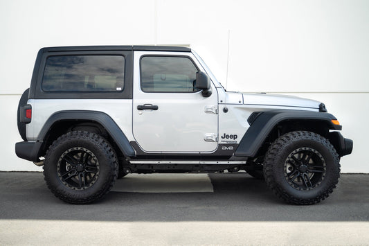 2018 2025 Jeep Wrangler JL 2 Door Rock Skins DV8 Offroad