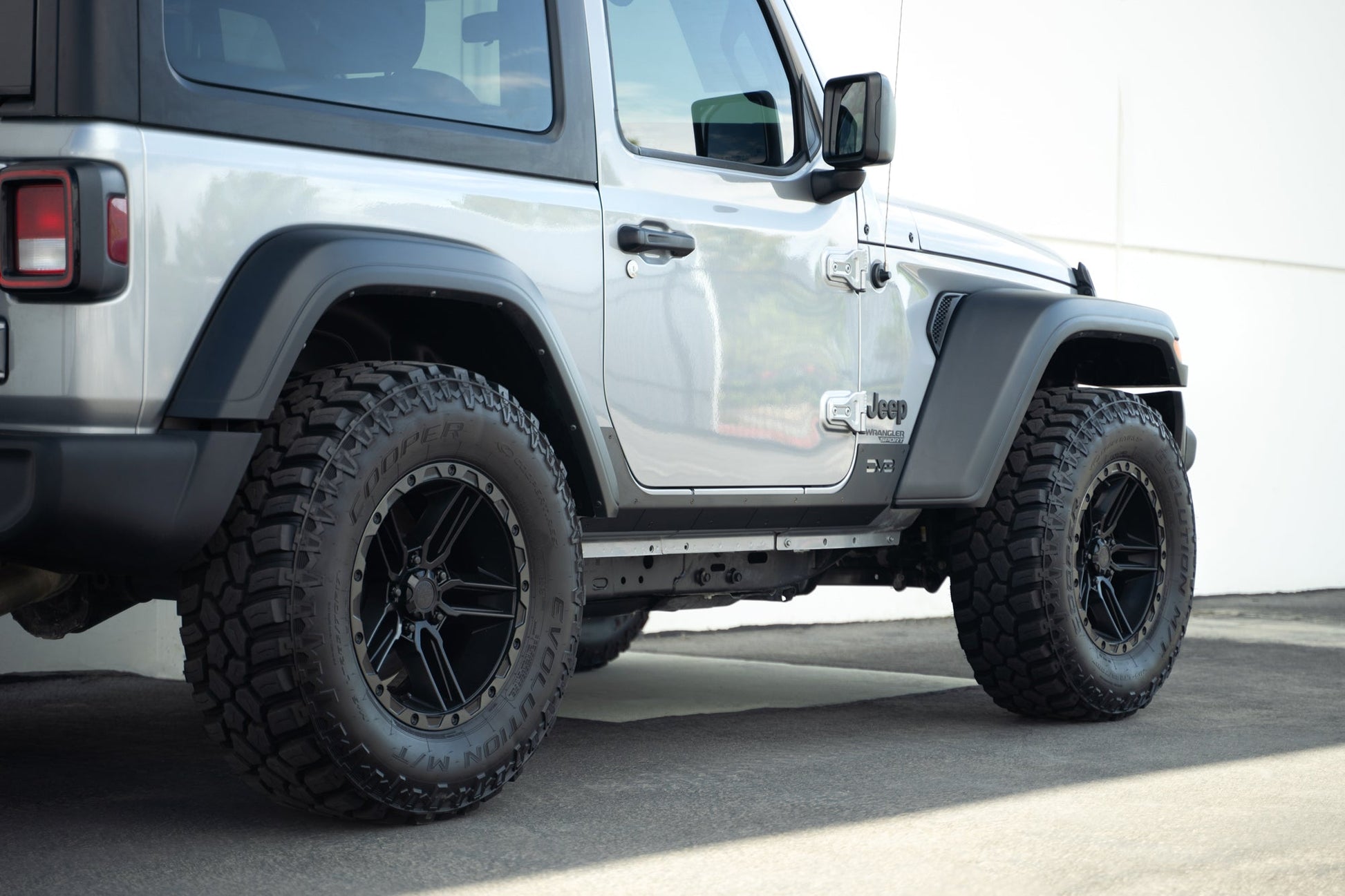 2018 2025 Jeep Wrangler JL 2 Door Rock Skins DV8 Offroad-2