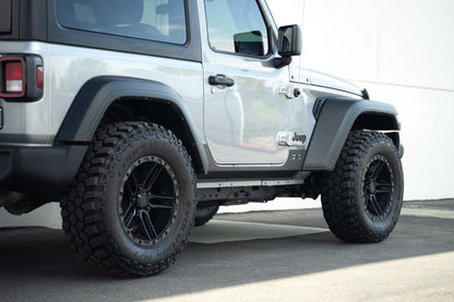 2018 2025 Jeep Wrangler JL 2 Door Rock Skins DV8 Offroad-2