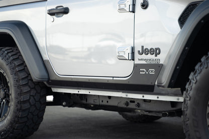 2018 2025 Jeep Wrangler JL 2 Door Rock Skins DV8 Offroad-4