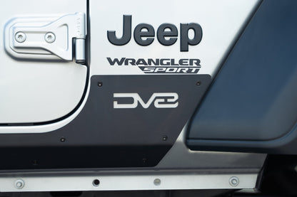 2018 2025 Jeep Wrangler JL 2 Door Rock Skins DV8 Offroad-6