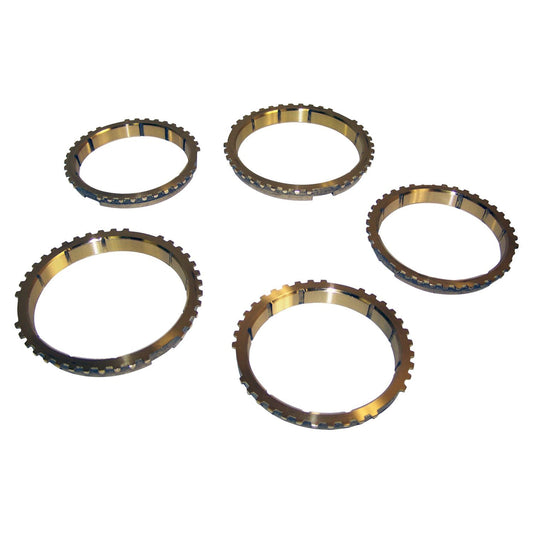 Synchronizer Blocking Ring Set for 92-99 Jeep YJ, TJ, Wranglers w/ AX15 Trans. Crown Automotive