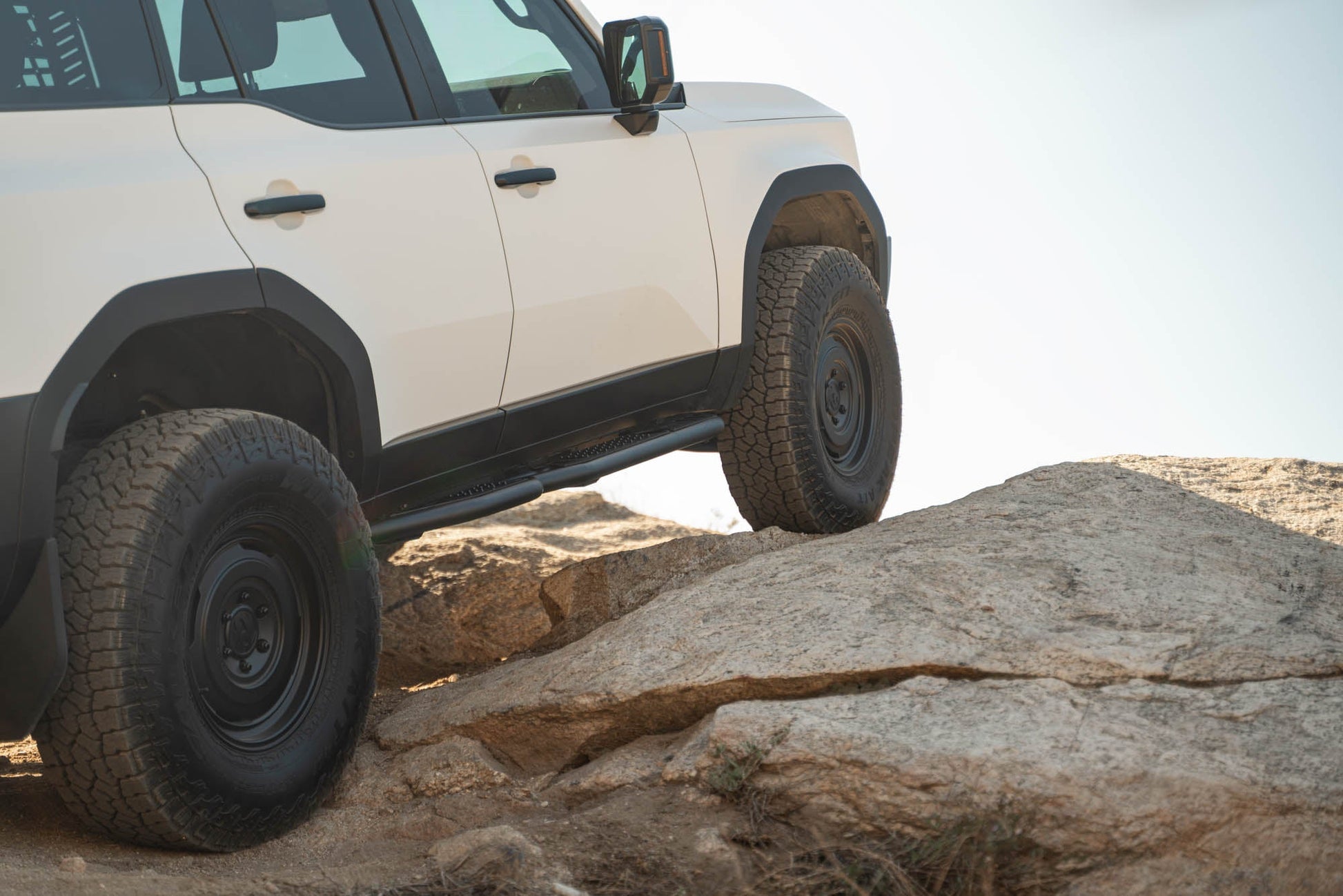 2024 2025 Toyota Land Cruiser OE Plus Side Steps DV8 Offroad-4