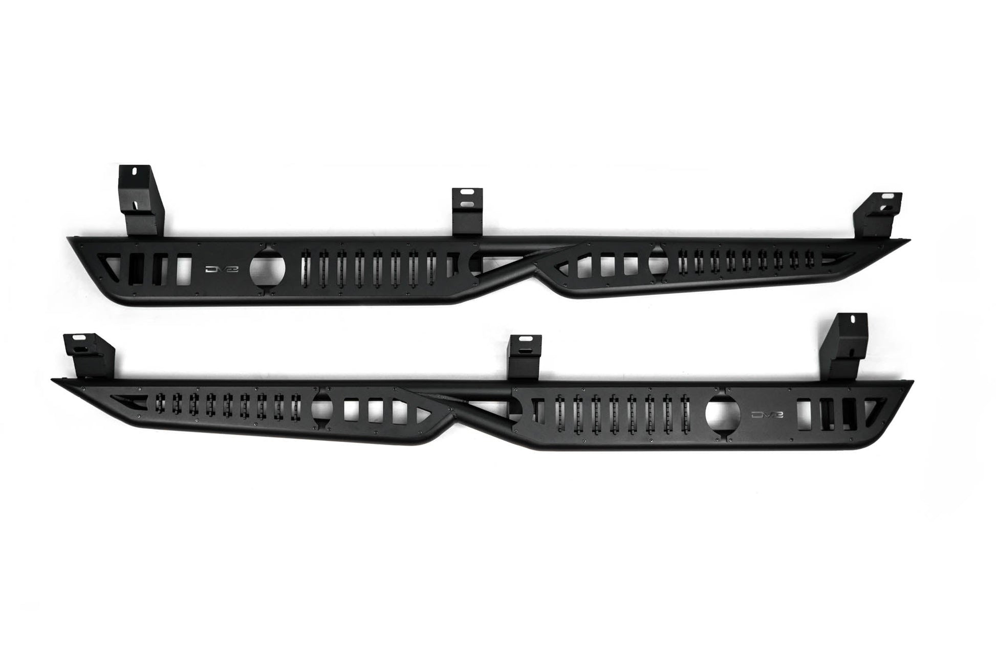 2016 2023 Toyota Tacoma OE Plus Side Steps DV8 Offroad
