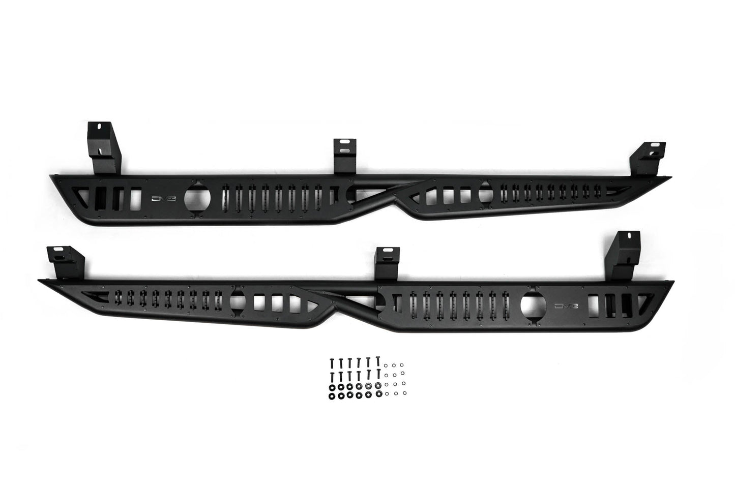 2016 2023 Toyota Tacoma OE Plus Side Steps DV8 Offroad-3