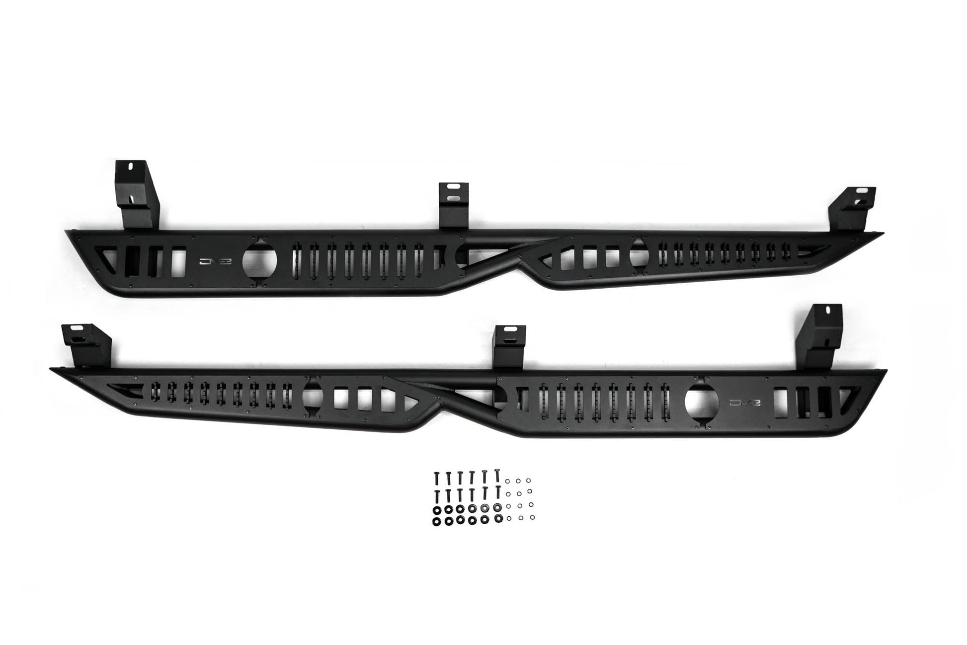 2016 2023 Toyota Tacoma OE Plus Side Steps DV8 Offroad-3