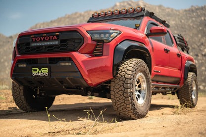 2024 2025 Toyota Tacoma Double Cab Rock Sliders DV8 Offroad-4