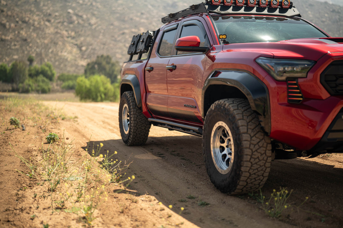 2024 2025 Toyota Tacoma Double Cab Rock Sliders DV8 Offroad-7