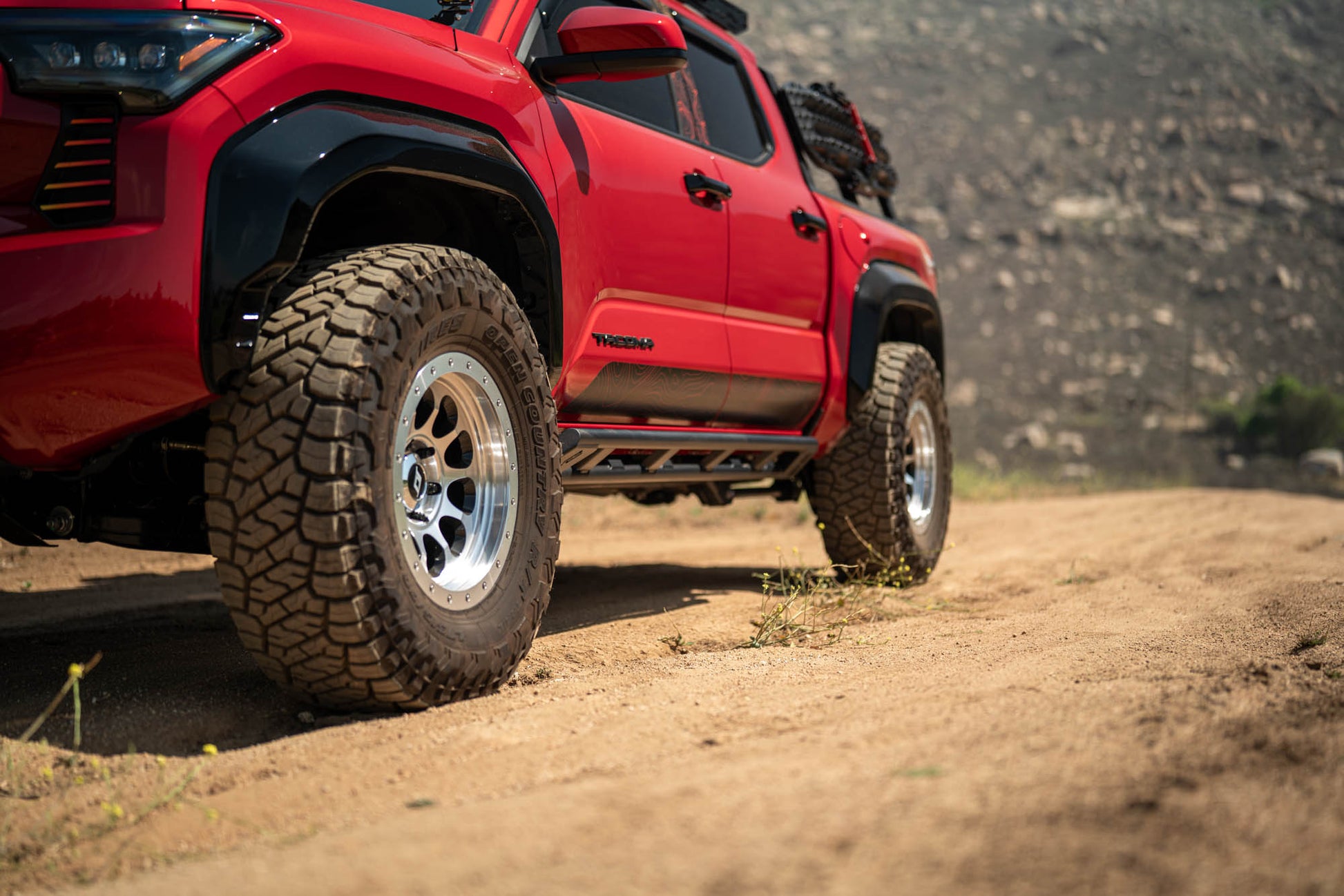 2024 2025 Toyota Tacoma Double Cab Rock Sliders DV8 Offroad-10