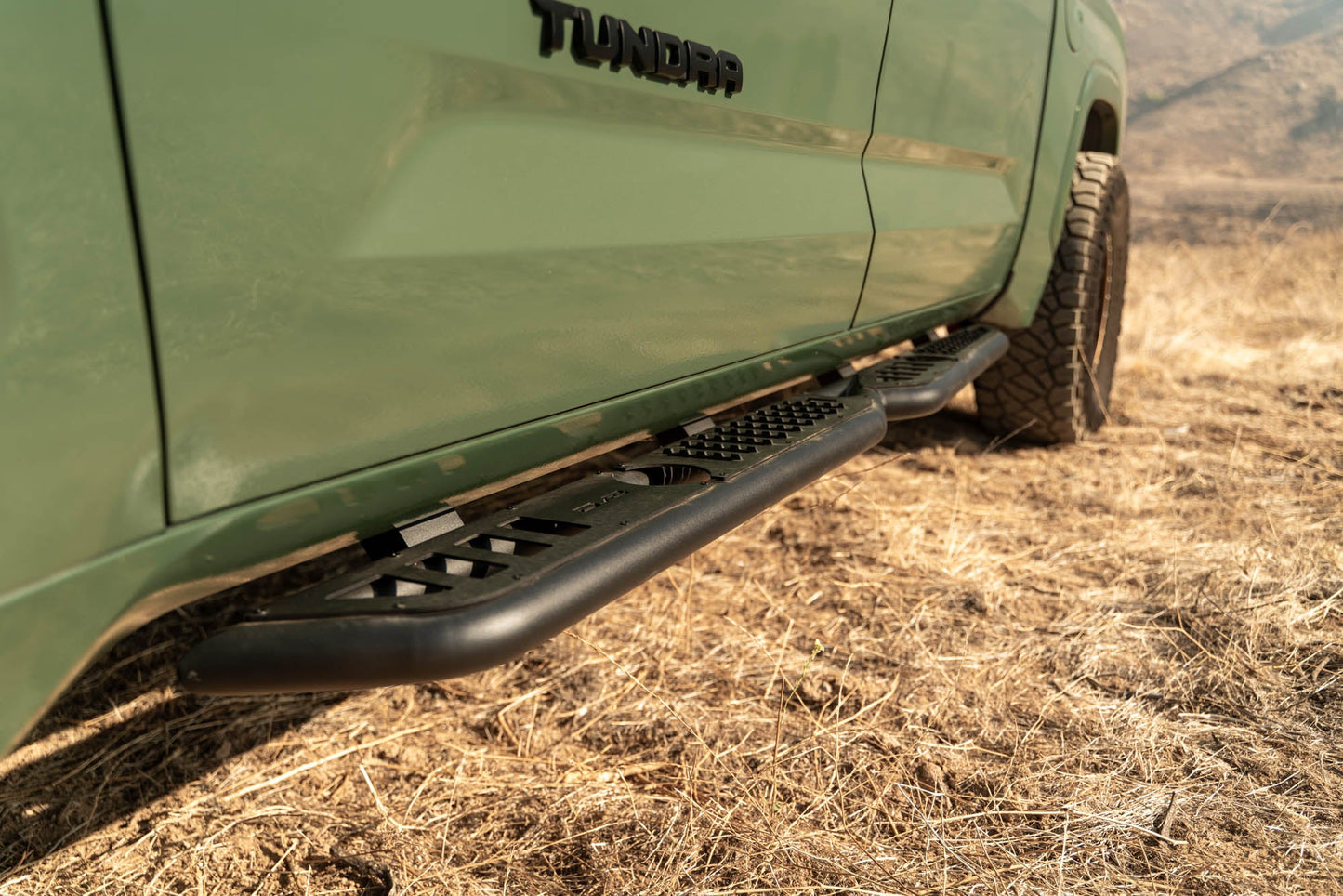 2022 2025 Toyota Tundra OE Plus Side Steps DV8 Offroad-5