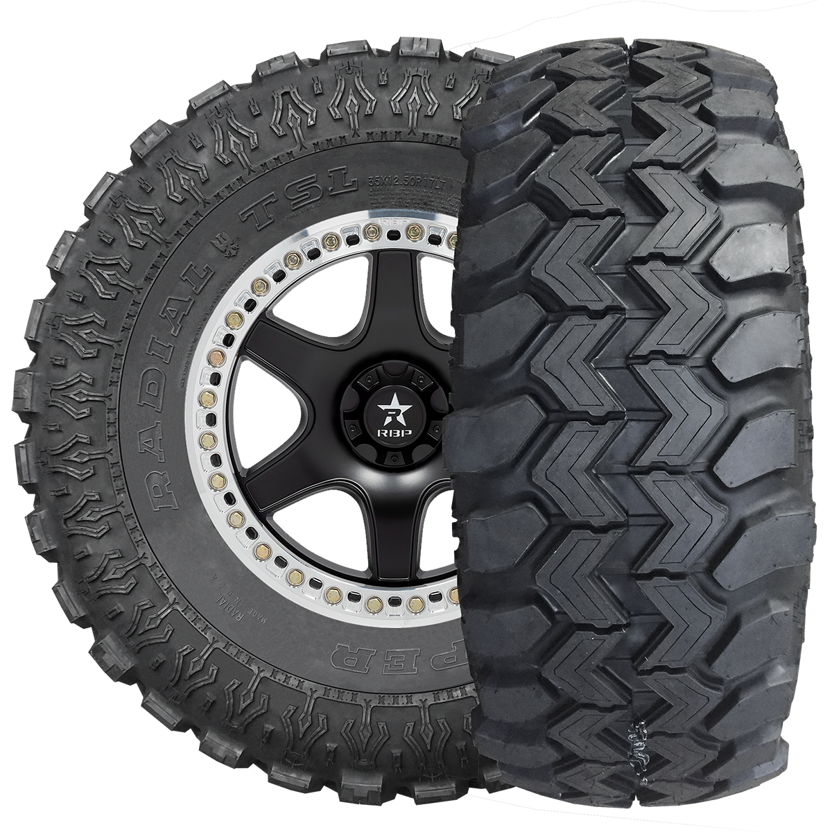 Super Swamper SSR 35X12.50R24LT LR F Offroad Interco Tire