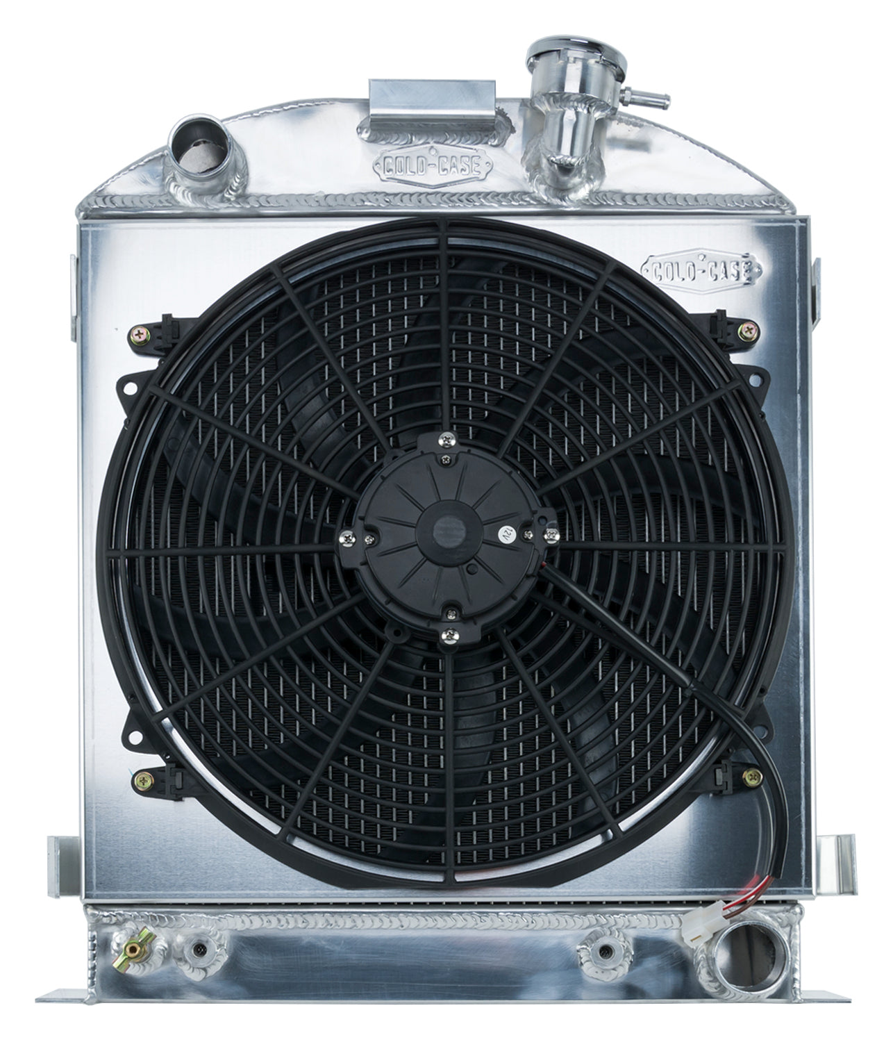 Cold Case Radiators 1932 Lowboy Chevy Engine Aluminum Performance Radiator Cold Case Radiators