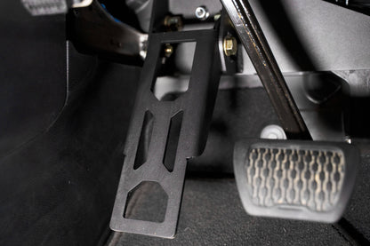 2020 2025 Jeep Wrangler JL JLU Gladiator JT Adjustable Dead Pedal DV8 Offroad-5