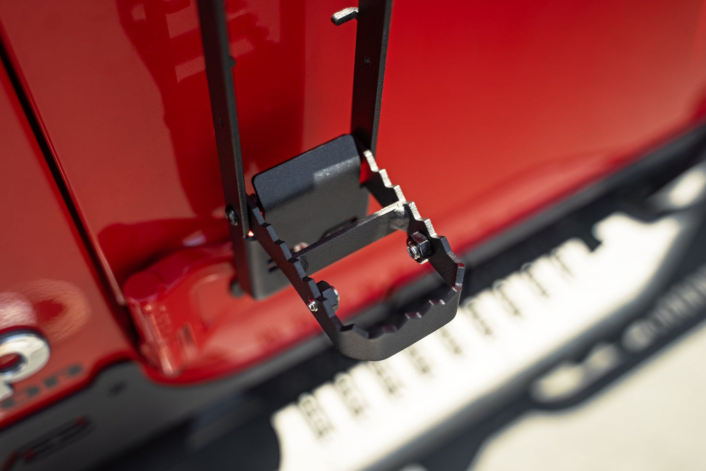 2007 2025 Jeep Gladiator JT Wrangler JK, JKU, JL, JLU Hinge Mounted Steps DV8 Offroad-1