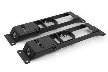 2007 2025 Jeep Gladiator JT Wrangler JK, JKU, JL, JLU Hinge Mounted Steps DV8 Offroad-14