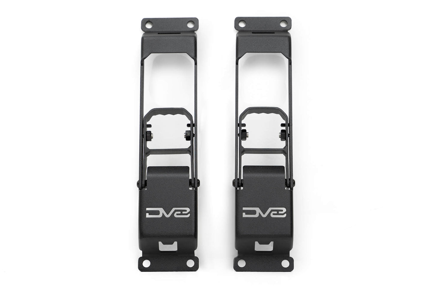2007 2025 Jeep Gladiator JT Wrangler JK, JKU, JL, JLU Hinge Mounted Steps DV8 Offroad-8